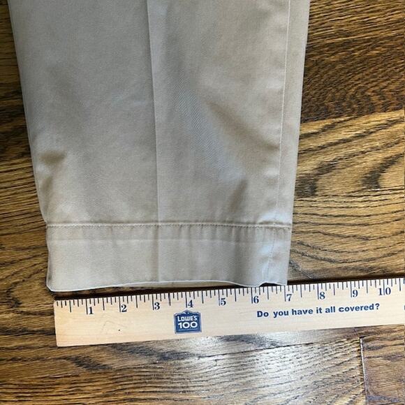 Brooks Brothers Lightweight Advantage Chino Milano Fit Mens 42x30 Tan LOT OF 2 - Picture 5 of 12